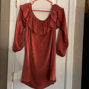 Rust dress shirt size M